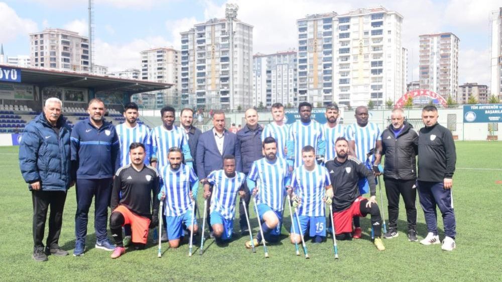 Şahinbey Ampute’den ODTÜ’ye gol yağmuru 16-0